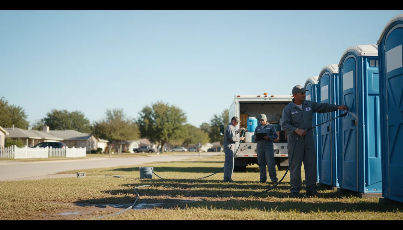 Long-Term Portable Toilet Rental in Seneca, SC near me